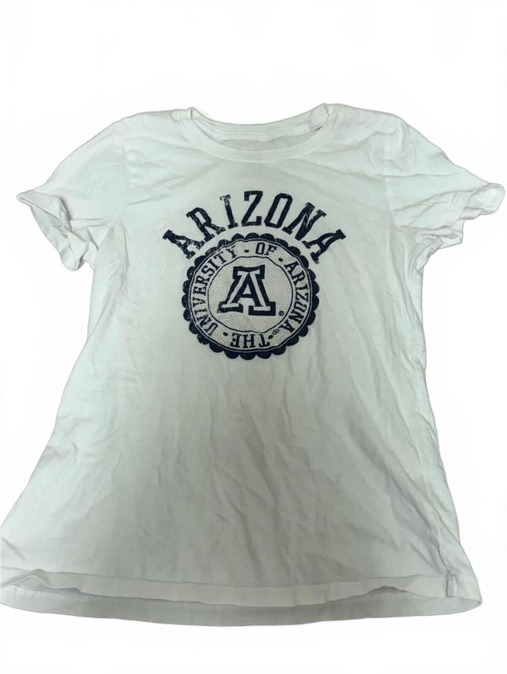 Team Athletics Youth L 10/12 University of Arizona Wildcats T-Shirt White